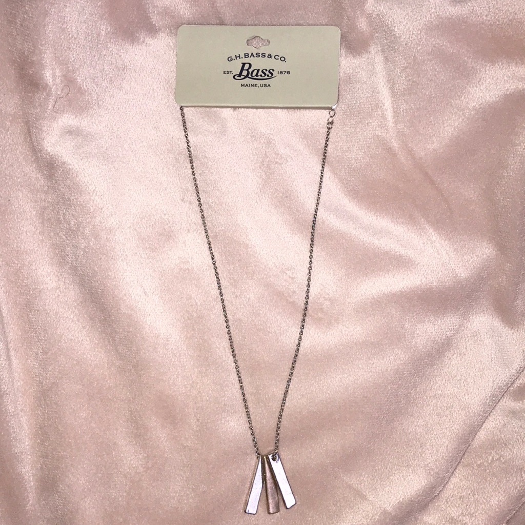 Silver And Gold Tone Necklace